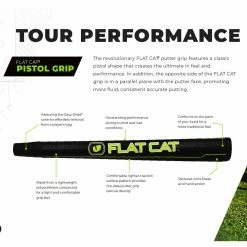 FLAT CAT PUTTER GRIP - PISTOL -SHAFTS Shop 57 1