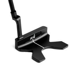 Sik Golf SIK FLO M PUTTER MATTE BLACK - RH ASSEMBLED (LINE BACK FLANGE) -SHAFTS Shop FLO M ARMLOCK