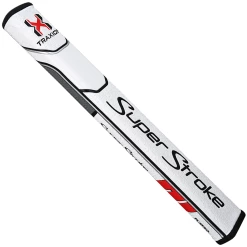 SUPERSTROKE TRAXION FLATSO 3.0 PUTTER GRIPS 13 SUPERSTROKE TRAXION FLATSO 3.0 PUTTER GRIPS -SHAFTS Shop Flatso 3.0 White Red Grey