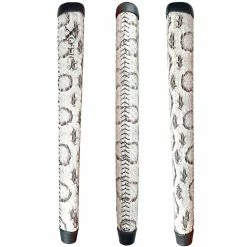 The Grip Master Russel's Viper White Laced Putter -SHAFTS Shop GGMXRVPADWH Russel s Viper White Laced Putter Paddle