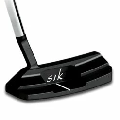 Sik Golf SIK JO PUTTER MATTE BLACK - RH ASSEMBLED (LINE BACK FLANGE) -SHAFTS Shop JO Putter Matte Black slant neck