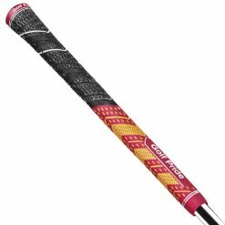 GOLF PRIDE MCC+4 TEAMS MIDSIZE -SHAFTS Shop MCC 2B4 Teams DarkRed Yellow