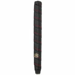 The Grip Master CLASSIC WRAP PUTTER (THREADED) -SHAFTS Shop Pad Black Red Thread