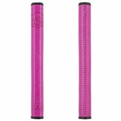 The Grip Master GRIP MASTER SIGNATURE CABRETTA LACED FL27 (NON-TAPER 2.0) PUTTER GRIPS -SHAFTS Shop Signature Laced Putter FL27 Hot Pink