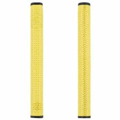 The Grip Master GRIP MASTER SIGNATURE CABRETTA LACED FL27 (NON-TAPER 2.0) PUTTER GRIPS -SHAFTS Shop Signature Laced Putter FL27 Mustard