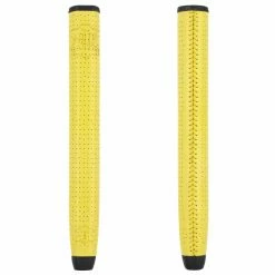 The Grip Master GRIP MASTER SIGNATURE CABRETTA LACED FL28 (JUMBO) PUTTER GRIPS -SHAFTS Shop Signature Laced Putter FL28 Mustard