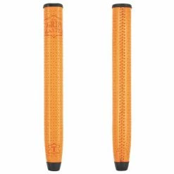 The Grip Master GRIP MASTER SIGNATURE CABRETTA LACED FL28 (JUMBO) PUTTER GRIPS -SHAFTS Shop Signature Laced Putter FL28 Orange