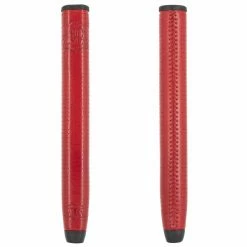 The Grip Master GRIP MASTER SIGNATURE CABRETTA LACED FL28 (JUMBO) PUTTER GRIPS -SHAFTS Shop Signature Laced Putter FL28 Red