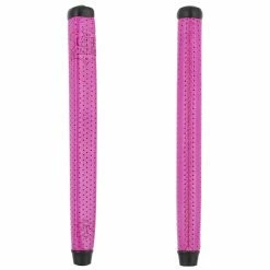 The Grip Master GRIP MASTER SIGNATURE CABRETTA LACED PADDLE PUTTER GRIPS -SHAFTS Shop Signature Laced Putter Paddle Hot Pink