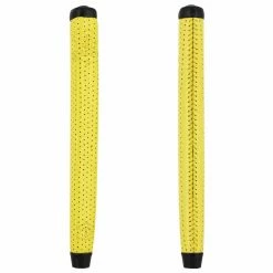 The Grip Master GRIP MASTER SIGNATURE CABRETTA LACED PADDLE PUTTER GRIPS -SHAFTS Shop Signature Laced Putter Paddle Mustard