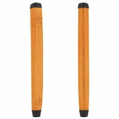 The Grip Master GRIP MASTER SIGNATURE CABRETTA LACED PADDLE PUTTER GRIPS -SHAFTS Shop Signature Laced Putter Paddle Orange