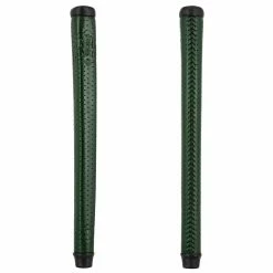The Grip Master GRIP MASTER SIGNATURE CABRETTA LACED TOUR PUTTER GRIPS -SHAFTS Shop Signature Laced Putter Tour Dark Green