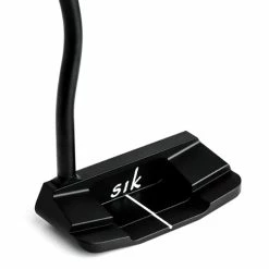 Sik Golf SIK DW PUTTER MATTE BLACK - RH ASSEMBLED (LINE BACK FLANGE) -SHAFTS Shop Sik DW Putter Matte Black DOUBLE BEND