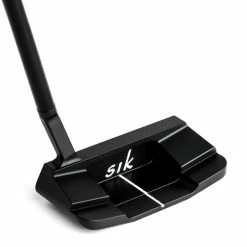 Sik Golf SIK DW PUTTER MATTE BLACK - RH ASSEMBLED (LINE BACK FLANGE) -SHAFTS Shop Sik DW Putter Matte Black Slant Neck