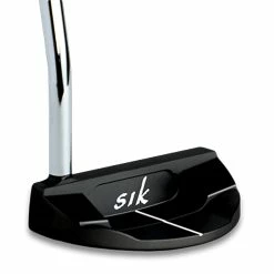 Sik Golf SIK SHO PUTTER MATTE BLACK - RH ASSEMBLED (LINE BACK FLANGE) -SHAFTS Shop Sik SHO Putter Matte Black Double Bend