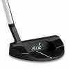Sik Golf SIK SHO PUTTER MATTE BLACK - RH ASSEMBLED (LINE BACK FLANGE) -SHAFTS Shop Sik SHO Putter Matte Black Slant Neck