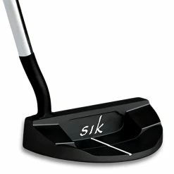 Sik Golf SIK SHO PUTTER MATTE BLACK - RH ASSEMBLED (LINE BACK FLANGE) -SHAFTS Shop Sik SHO Putter Matte Black Swept Neck