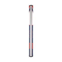 SUPERSTROKE TRAXION FLATSO 17" PUTTER GRIP - RED/WHT/BLU -SHAFTS Shop Traxion Flatso17 RBW Back