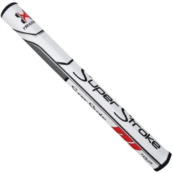 SUPERSTROKE TRAXION TOUR 1.0 PUTTER GRIPS -SHAFTS Shop White Red Grey