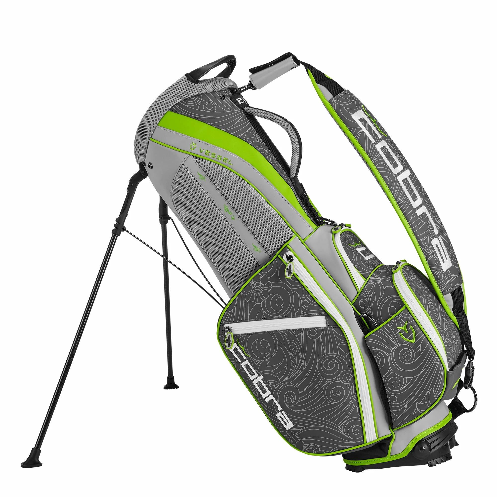 Cobra Golf Limited Edition - A Gust O' Wind Tour Stand Golf Bag 3 Cobra Golf Limited Edition - A Gust O' Wind Tour Stand Golf Bag
