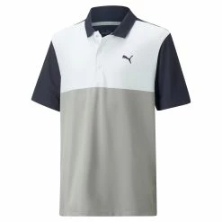 PUMA Golf Boy's CLOUDSPUN Colorblock Golf Polo -SHAFTS Shop glwzkxibgdnautd041ey