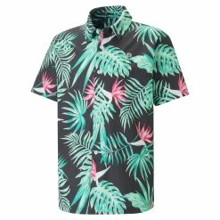 PUMA Golf PUMA X PTC Paradise Button Down Golf Shirt 24 PUMA Golf PUMA X PTC Paradise Button Down Golf Shirt -SHAFTS Shop jbfhpvq07gi8j5vdknf6