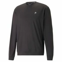 PUMA Golf PUMA X PTC Midnight Crewneck Golf Sweatshirt -SHAFTS Shop ktcacfmk5vcuat5pzjzq
