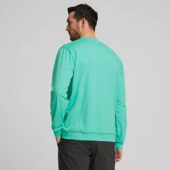 PUMA Golf PUMA X PTC Midnight Crewneck Golf Sweatshirt -SHAFTS Shop labw3t8evamopyse3d5p