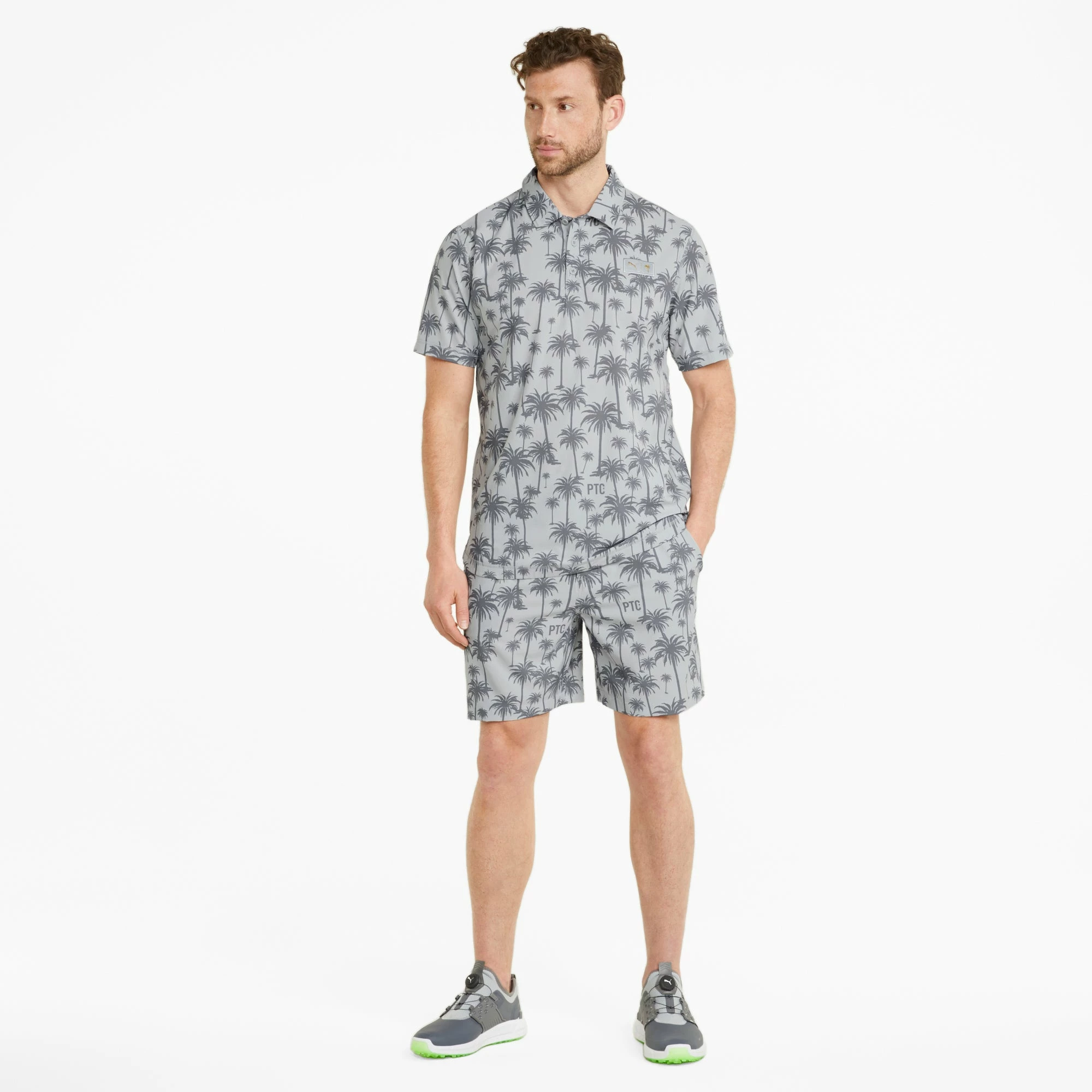 PUMA Golf PUMA X PTC Palm Golf Shorts 8 PUMA Golf PUMA X PTC Palm Golf Shorts - Image 6