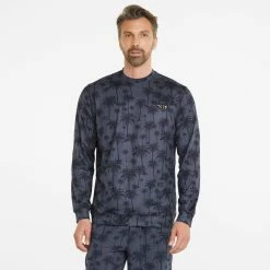 PUMA Golf PUMA X PTC Lightweight Crew Golf Sweatshirt -SHAFTS Shop ngfifhp23tl9j3rwafxd