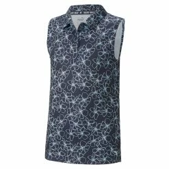 PUMA Golf Girl's CLOUDSPUN Island SL Golf Polo