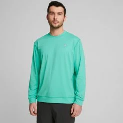 PUMA Golf PUMA X PTC Midnight Crewneck Golf Sweatshirt -SHAFTS Shop pj3qhakerlwgd34llyhv