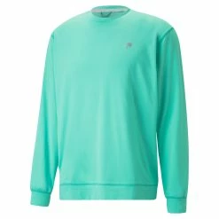 PUMA Golf PUMA X PTC Midnight Crewneck Golf Sweatshirt -SHAFTS Shop stzeakkei1qlllc9tikk