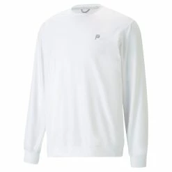 PUMA Golf PUMA X PTC Midnight Crewneck Golf Sweatshirt -SHAFTS Shop xc3cqlt2n3apq9jbdras