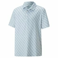 PUMA Golf Boy's MATTR Pineapples Golf Polo